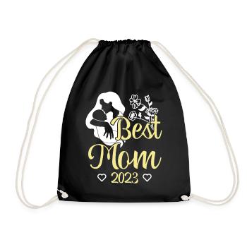 Mommy To Be 2023 - Turnbeutel - Schwarz - Vorne
