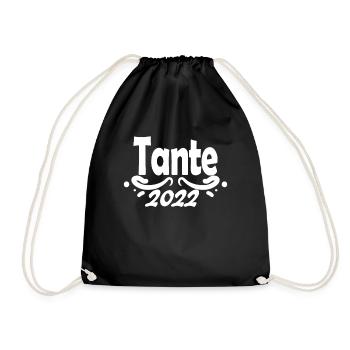 Tante 2022 - Turnbeutel - Schwarz - Vorne