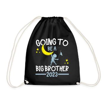 I'm going to be Big Brother 2023 Big Bro 23 - Drawstring Bag - black - Front