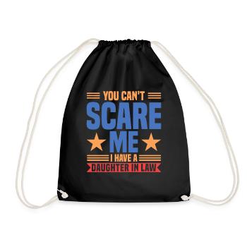 Mother-in-law family - Drawstring Bag - black - Front