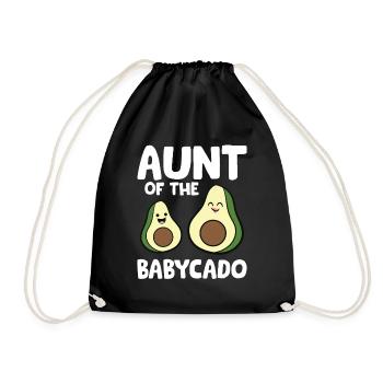 Avocat Bébé Grossesse Tante de babycado - Sac de sport léger - noir - Devant