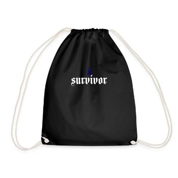 Cadeau pour les survivants du cancer du côlon (Colon Ca - Sac de sport léger - noir - Devant