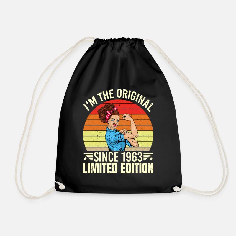 Ich Bin Das Original Seit 1963 Limited Edition - Turnbeutel - Schwarz