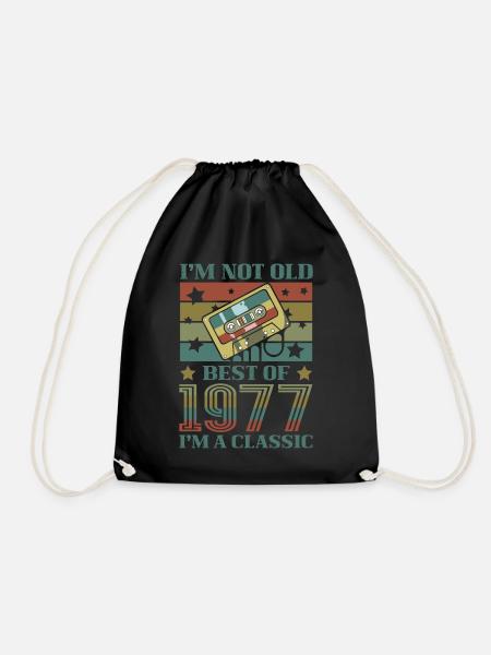 I'm not old, I'm a classic Best Of - Drawstring Bag - black