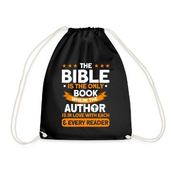 Église étudiante biblique Religieuse - Sac de sport léger - noir - Devant