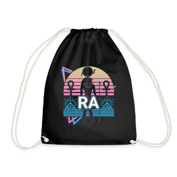 Ra Dieu Égyptien Egypte Cadeau - Sac de sport léger - noir - Devant