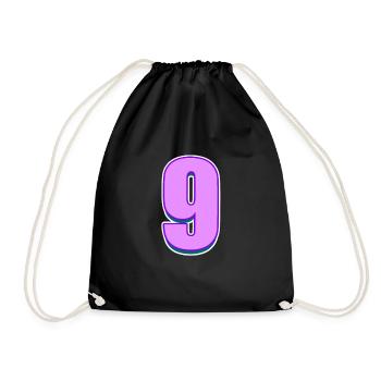 9 - Sac de sport léger - noir - Devant