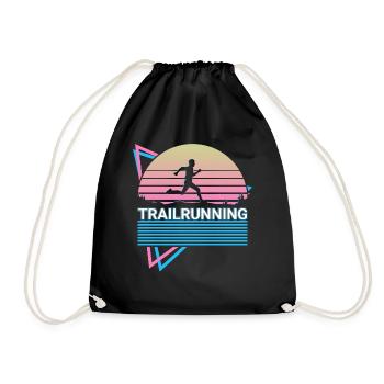 Trail Running Trail Runner Rétro - Sac de sport léger - noir - Devant