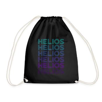 Helios Dieu Grec Ancien Grec Rétro - Sac de sport léger - noir - Devant