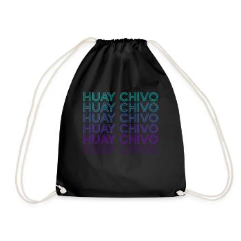 Huay Chivo Maya-Mythologie Maya Azteken Retro - Turnbeutel - Schwarz - Vorne