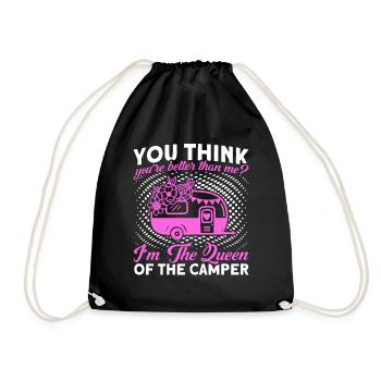 Camping camping en plein air Camping Camping - Sac de sport léger - noir - Devant