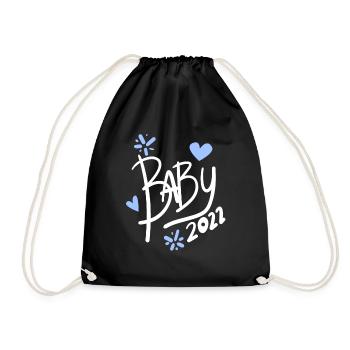 Bébé 2022 - Naissance Enceinte 2022 - Sac de sport léger - noir - Devant