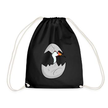 Grue pour bébé - Sac de sport léger - noir - Devant