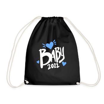 Bébé 2022 - Naissance Enceinte 2022 - Sac de sport léger - noir - Devant