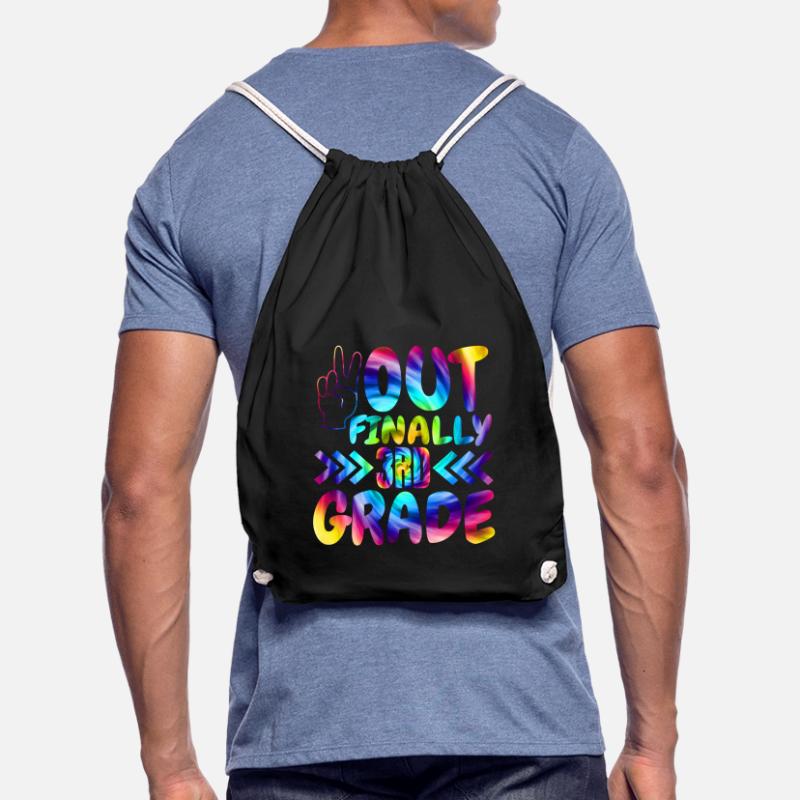 From Finally 3rd grade class elementary school students Drawstring Bag