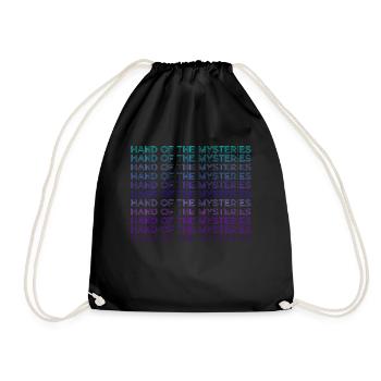 Hand of Secrets Alchemy Alchemist Retro - Drawstring Bag - black - Front