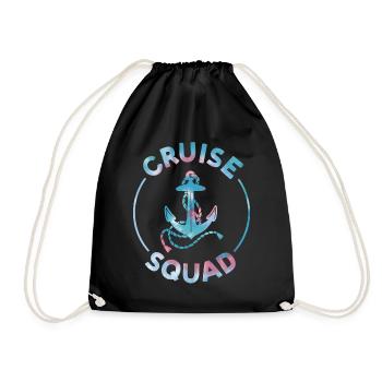 First Time Cruiser Cruise 2022 Tie Dye Print - Sac de sport léger - noir - Devant