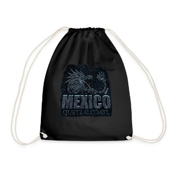 Quetzalcoatl Aztec Serpent Maya Inca Tolteke - Sac de sport léger - noir - Devant