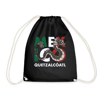 Quetzalcoatl Aztecs Maya Inca Toltec Cadeau - Sac de sport léger - noir - Devant