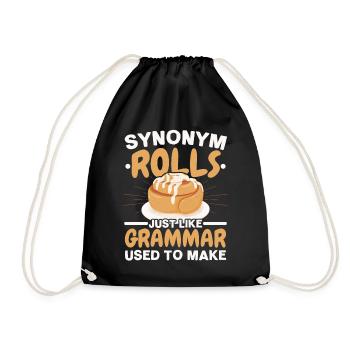 Grammaire Police Professeur d’anglais Anglais Écriture - Sac de sport léger - noir - Devant
