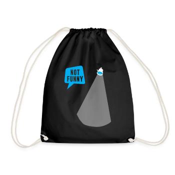 Theater Broadway Musical Stage Performer Schauspi - Drawstring Bag - black - Front