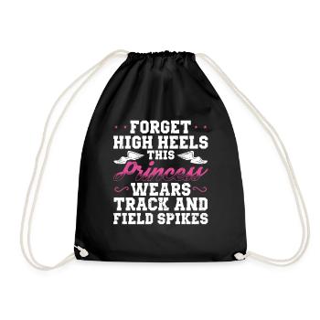 Oubliez les talons hauts que porte cette princesse - Sac de sport léger - noir - Devant