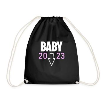 Bébé Fille 2023 Fille - Sac de sport léger - noir - Devant
