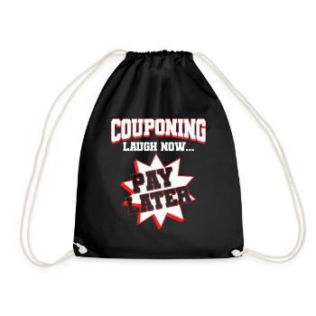 Coupon Shopper Discount Couponer Vente à prix réduit - Sac de sport léger - noir - Devant