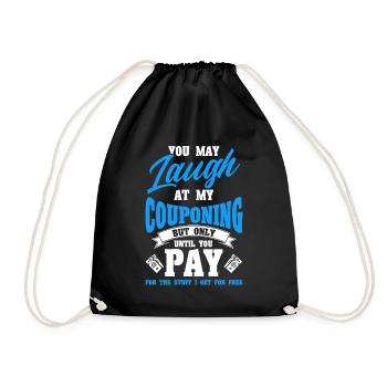 Coupon Shopper Discount Couponer Vente à prix réduit - Sac de sport léger - noir - Devant