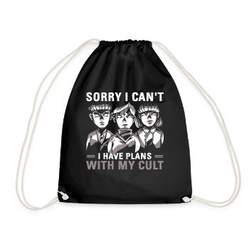 Drôle de cadeau occulte culte - Sac de sport léger - noir - Devant