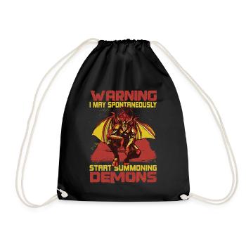 Drôle de cadeau occulte culte - Sac de sport léger - noir - Devant