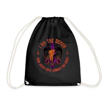 Baphomet Gift - Drawstring Bag - black - Front