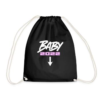 Bébé 2022 - Naissance Enceinte 2022 - Sac de sport léger - noir - Devant