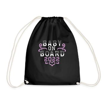 Bébé 2022 - Naissance Enceinte 2022 - Sac de sport léger - noir - Devant