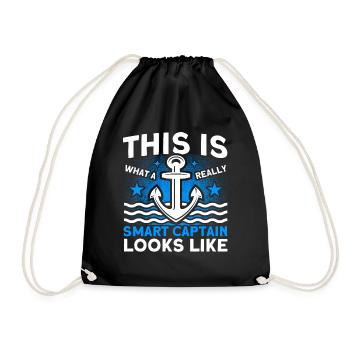 Amateurs de bateau Capitaine de bateau Capitaines - Sac de sport léger - noir - Devant