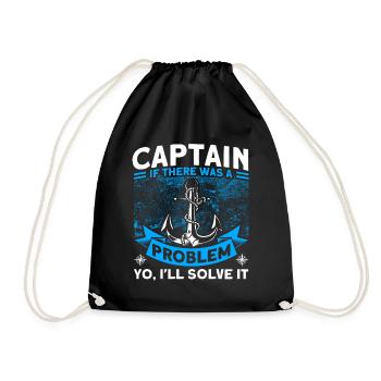 Amateurs de bateau Capitaine de bateau Capitaines - Sac de sport léger - noir - Devant