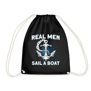 Amateurs de bateau Capitaine de bateau Capitaines - Sac de sport léger - noir - Devant
