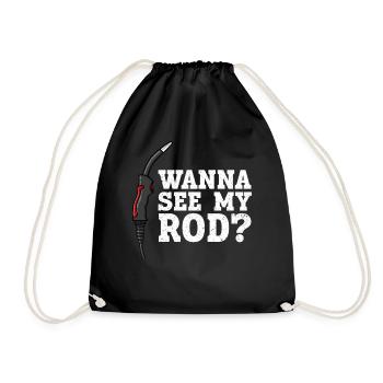 Funny Welder Welder Welder Gift - Drawstring Bag - black - Front