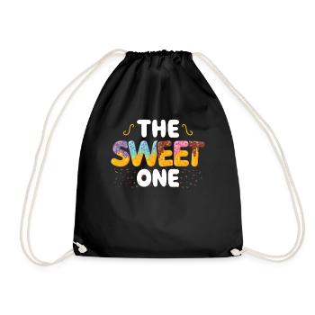 Le Sweet One | | d’anniversaire familial correspondant - Sac de sport léger - noir - Devant