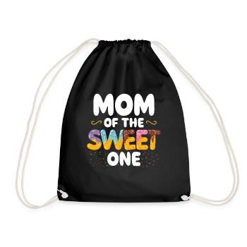 Mère de douceur A | Famille correspondante - Sac de sport léger - noir - Devant