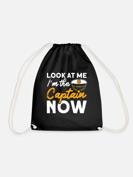 Amateurs de bateau Capitaine de bateau Capitaine Capitaines - Sac de sport léger - noir