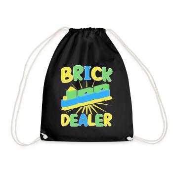 Dealer Terminal Block Block - Drawstring Bag - black - Front