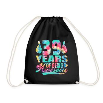 39e anniversaire ou anniversaire 39 ans d’existence - Sac de sport léger - noir - Devant