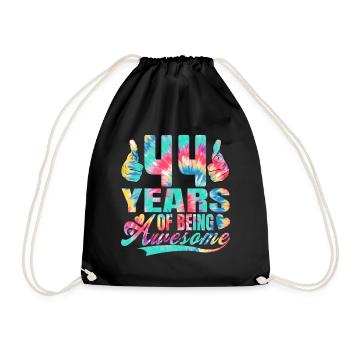 44e anniversaire ou anniversaire 44 ans d’existence - Sac de sport léger - noir - Devant