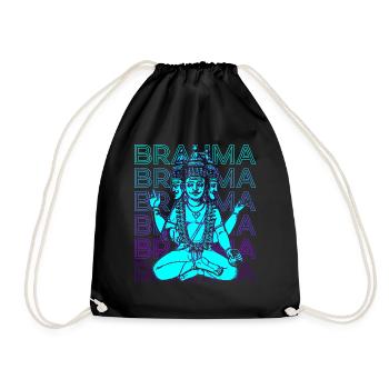 Brahma Ancien Dieu Mythologie Hindoue Cadeau - Sac de sport léger - noir - Devant