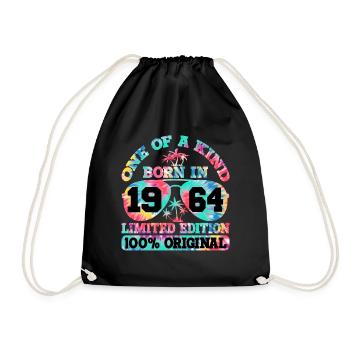 Unique né en 1964 Édition limitée - Sac de sport léger - noir - Devant