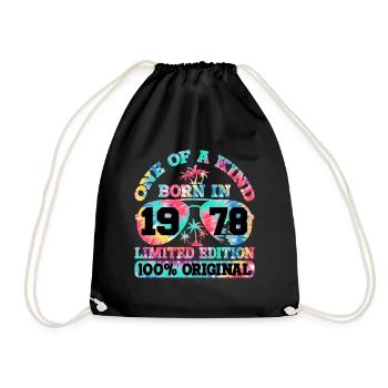 Unique Born 1978 Édition Limitée - Sac de sport léger - noir - Devant