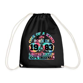 Unique Born 1983 Édition Limitée - Sac de sport léger - noir - Devant