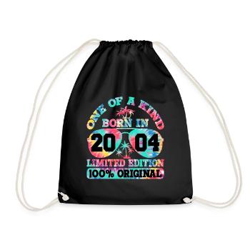 Unique Né en 2004 Édition Limitée - Sac de sport léger - noir - Devant
