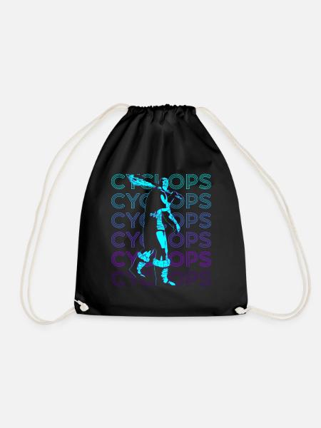 Cyclops Cyclops Ancient Greek mythology Retr - Drawstring Bag - black